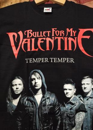 Футболка bullet fo my valentineb металкор-группа альтернативный металл4 фото