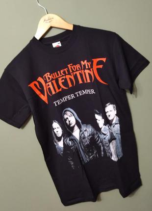 Футболка bullet fo my valentineb металкор-группа альтернативный металл