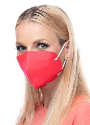 Респиратор маска защитная medicalspan ffp3 (kn95) без клапана, пять слоев, от вируса, гипоаллергенны1 фото