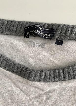 Шикарный свитшот джемпер свитер фирменный тёплый s5 фото