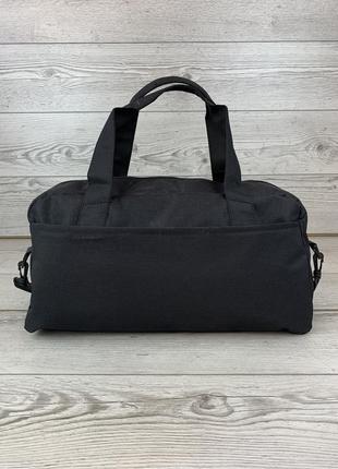 Мужская спортивная сумка puma, черная дорожная сумка пума в спотзал на длинном ремешке4 фото