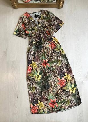 Платье с цветами от quiz1 фото