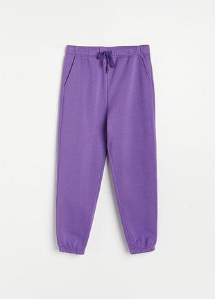 Трикотажные штаны на флисе карманы джоггеры бренд m/l