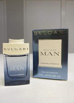 Оригінал мініатюра bvlgari - man glacial essence/5 мл.