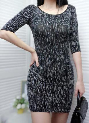 Блискуче ошатне плаття new look по фігурі, р-р s