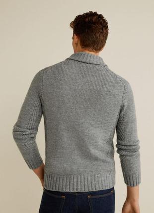 Шерстяний чоловічий светр l3 фото