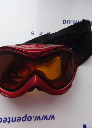 Горнолыжные очки или маска uvex hurricane optic "over specticles"4 фото