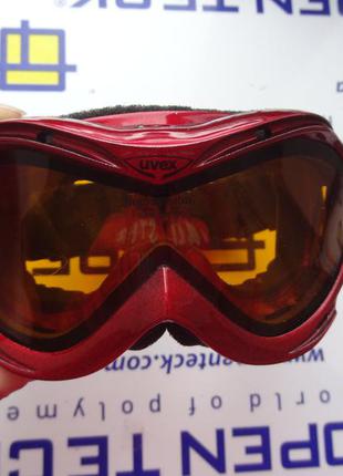 Горнолыжные очки или маска uvex hurricane optic "over specticles"5 фото