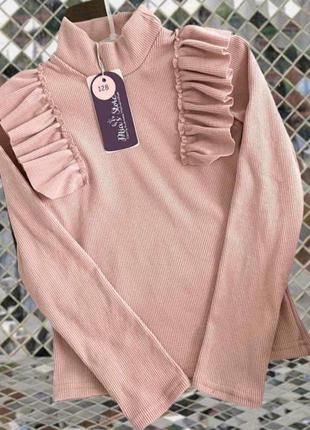 Нарядный гольф для девочки