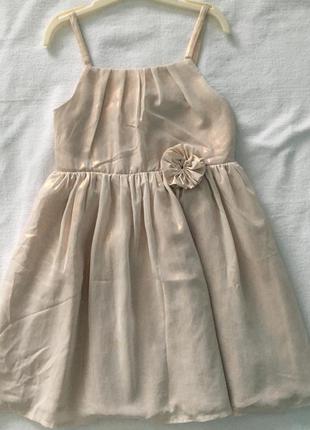 Выходное платье для модницы 116 см