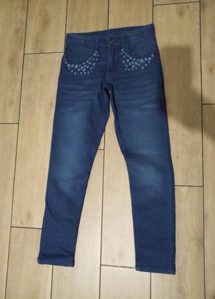 Стильні джинси, органічний бавовна, tchibo німеччина , розмір 134/1405 фото