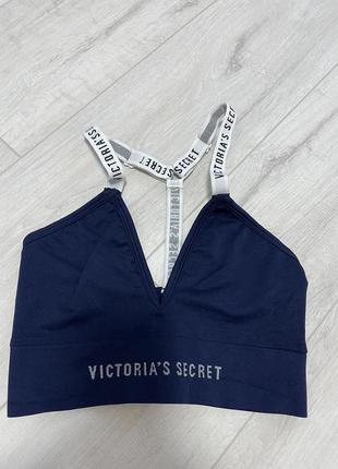 Victoria's secret синий топ . оригинал