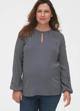 Блузка для беременных gap с длинным рукавом1 фото
