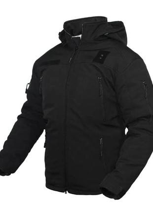 Куртка зимняя softshell полиция2 фото
