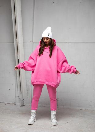 Костюм розовый bowl