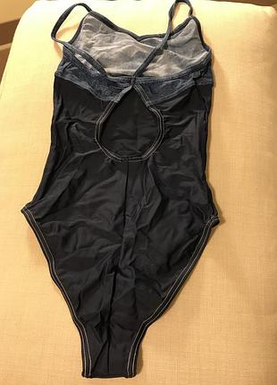 Adidas слитный купальник для бассейна для девочки, разм. 152 2
