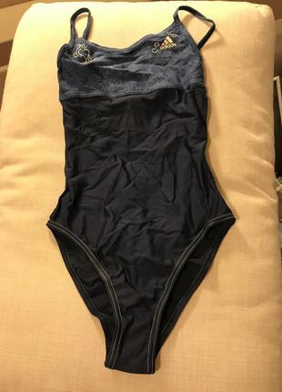 Adidas слитный купальник для бассейна для девочки, разм. 152