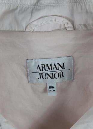 Оригинальный тренч armani junior trench coat3 фото