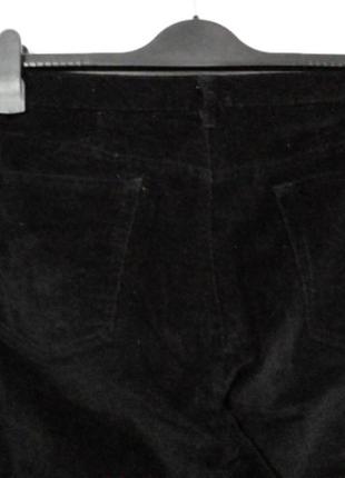 Укороченные брюки из микровельвета  oui4 фото