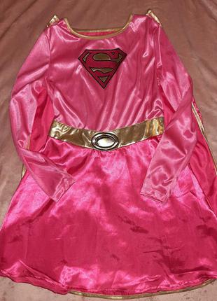 Платье супер героиня 8-10 лет 6