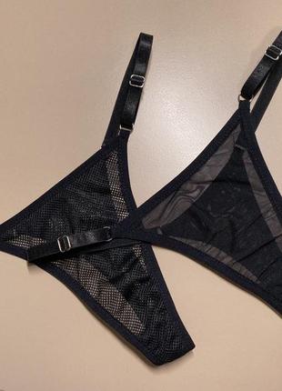 Набор черных трусиков 2 шт.😍