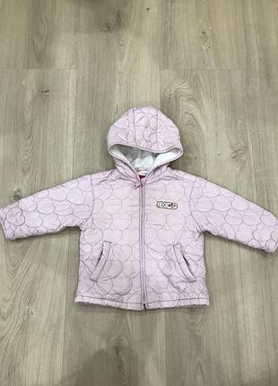Куртка на дівчинку розмір 80