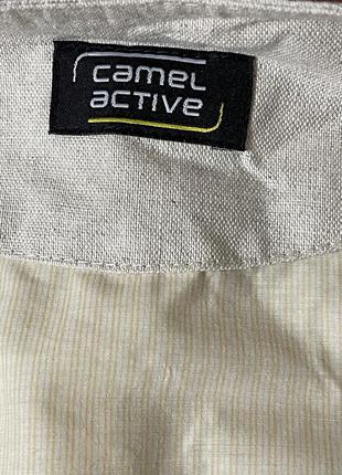 Льняний. желет camel active