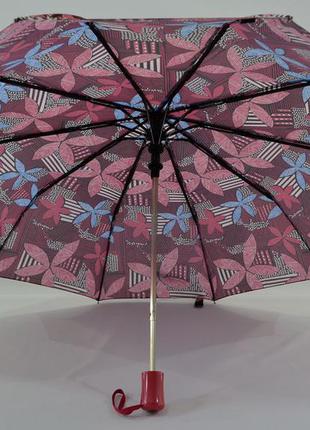 Зонт женский полуавтомат "абстракция" на 10 спиц от фирмы "sl"6 фото