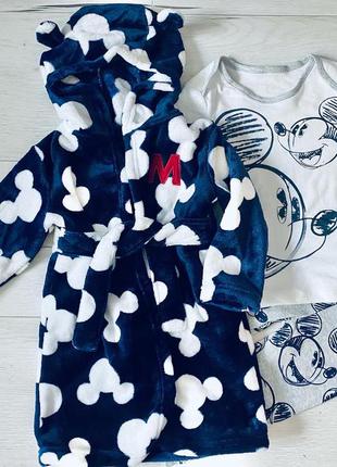 Набір disney by george: піжама і халат