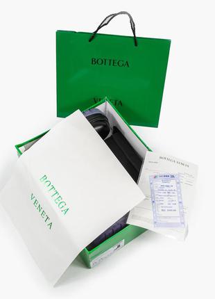 Итальянские сапоги кожаные чёрные bottega veneta black фиолетовая подошва прозрачная4 фото