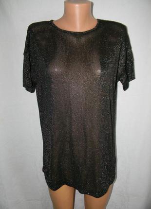 Нова ошатна блискуча блуза tophop