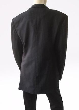 Класичний вовняний піджак однобортний люксового бренду ermenegildo zegna,італія3 фото