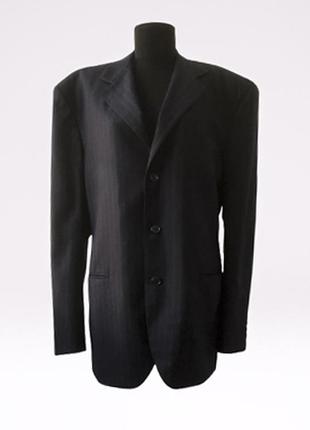Класичний вовняний піджак однобортний люксового бренду ermenegildo zegna,італія6 фото