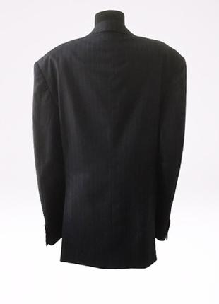 Класичний вовняний піджак однобортний люксового бренду ermenegildo zegna,італія7 фото