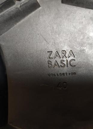 Женские сапжки кожа zara6 фото