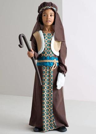 Карнавальный новогодний костюм волхв на вертеп арабский пастушок на рождество