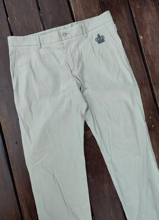 Дизайнерські штани dolce & gabbana оригінал casual chino cotton pants