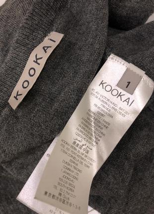 Kookai wool, пуловер шерстяной , открытое декольте , франция оригинал6 фото