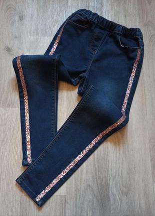 Прикольные джинсики matalan на 7 лет2 фото
