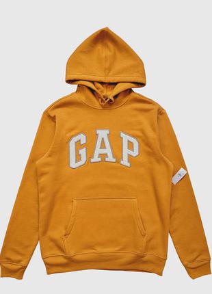 Худи gap fleece logo hoodie gold pendant5 фото