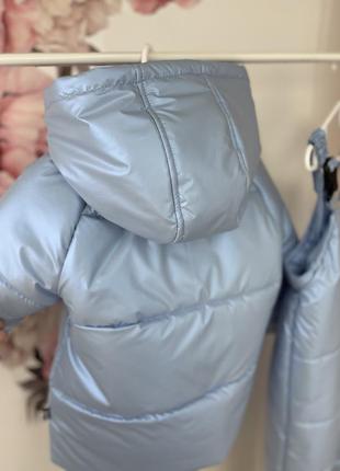 Зимовий комплект куртка та штани високі до -30 морозу8 фото