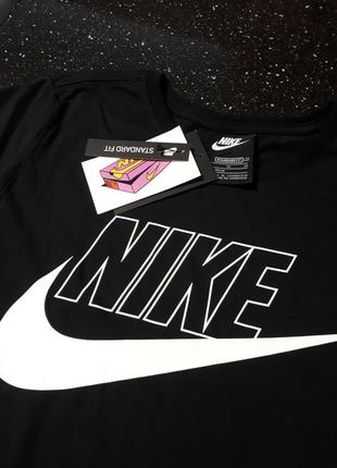 Сукня-футболка nike підліткова котонова чорна8 фото