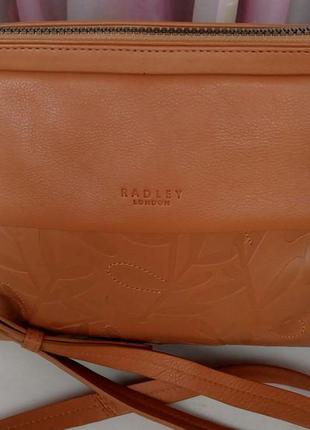 Стильная новая фирменная кожаная сумка radley.5 фото
