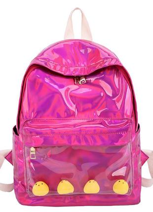 Рюкзак розовый1 фото