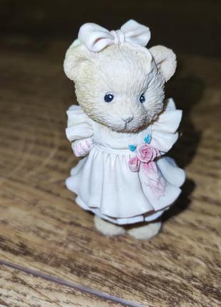 Коллекционные  фигурки серии cherished teddies.6 фото