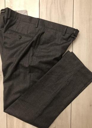 Новые мужские брюки 100% шерсть windsor (34)1 фото