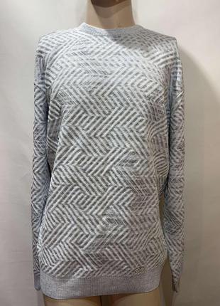 Чоловічий светр (великі розміри) весняний туреччина сірий