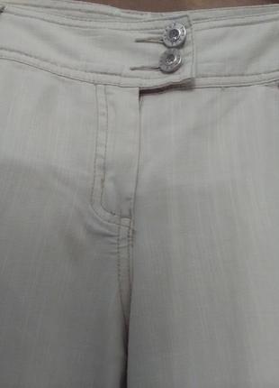 Летние брюки с деликатными украшениями jeans talace разм. евро 16.3 фото