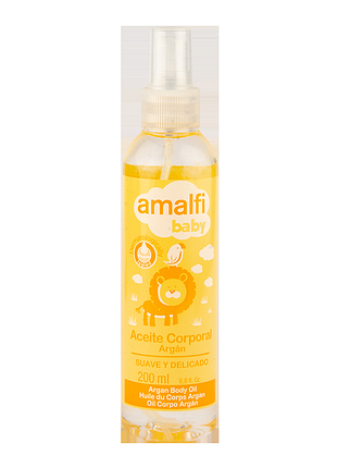 Олійка для тіла amalfi baby argan 200 мл