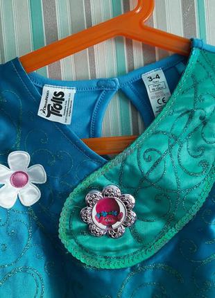 Сукні приємно ва троля трояндочки 3-5 років trolls 4